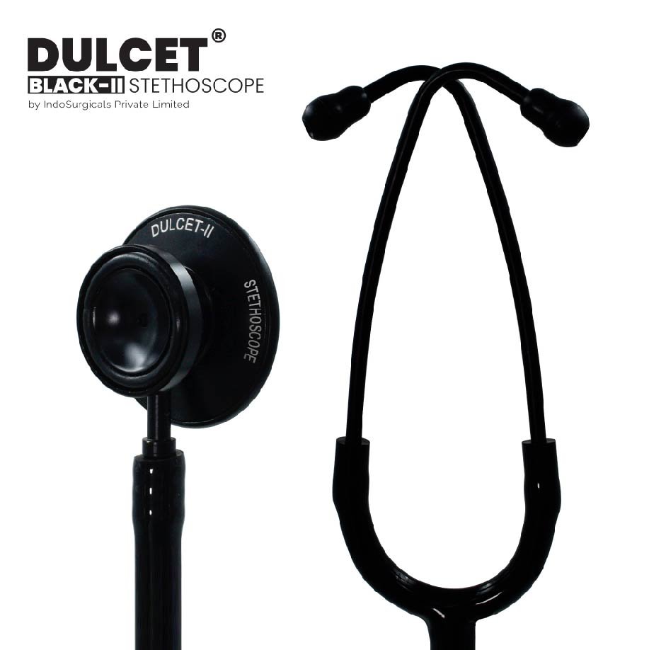 IndoSurgicals Dulcet Black-II Stethoscope - Image 4